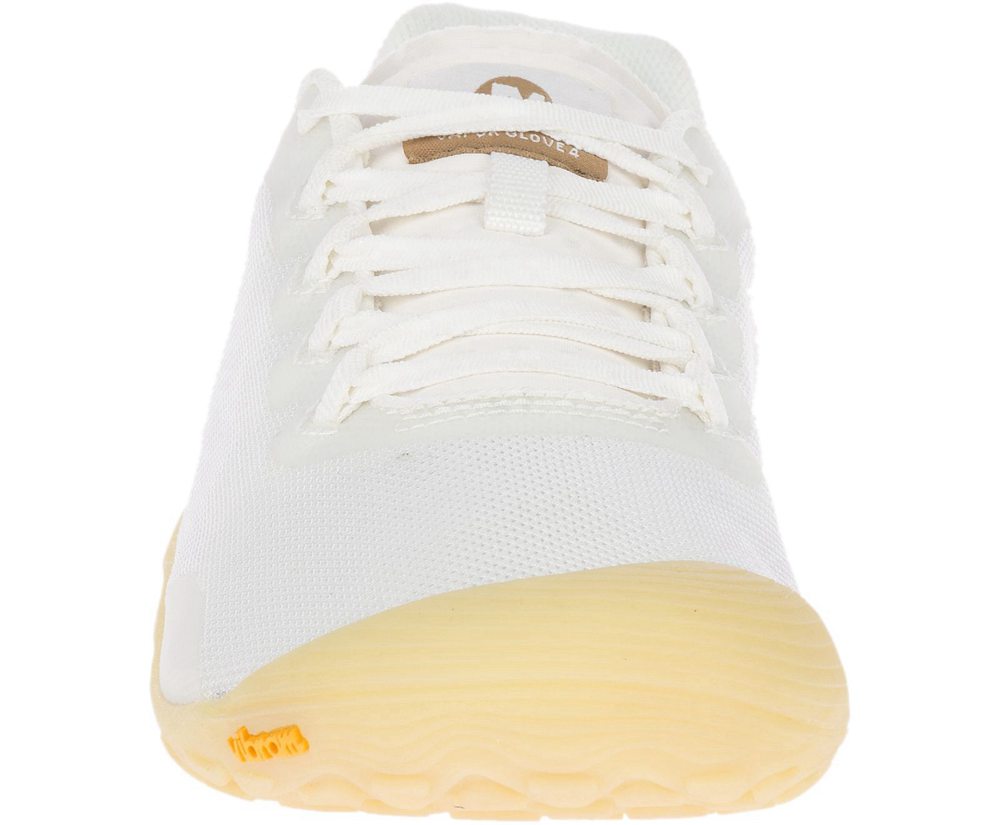 Merrell Work Shoes White - Vapor Glove Undyed - Mens 16YTHNELQ